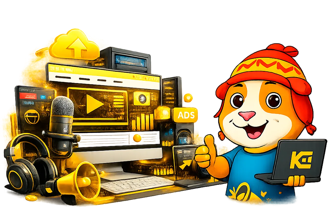 Todo lo digital – mascota de Kuayni